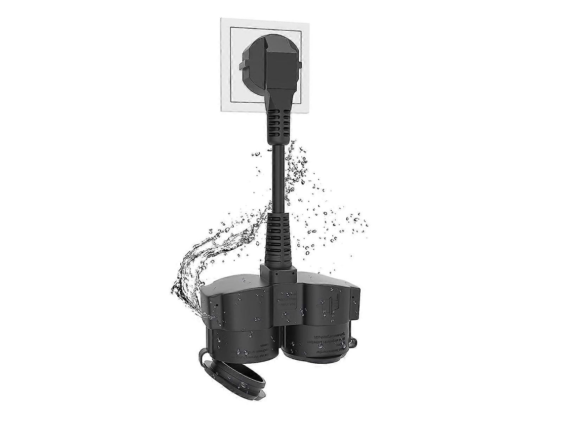 Extensão Elétrica Com Duas Tomadas Schuko, 16 A / 250 A. Aquaforge