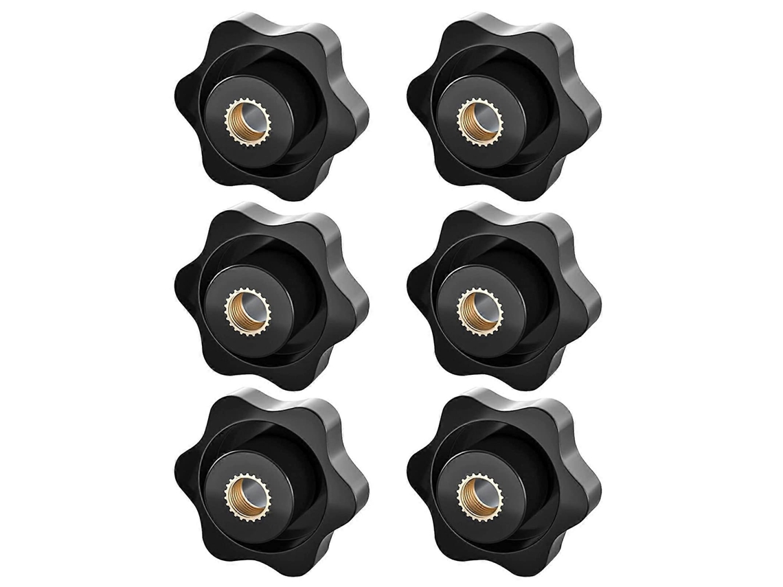 6 Tornillos de estrella M8 com tuerca S/MARCA