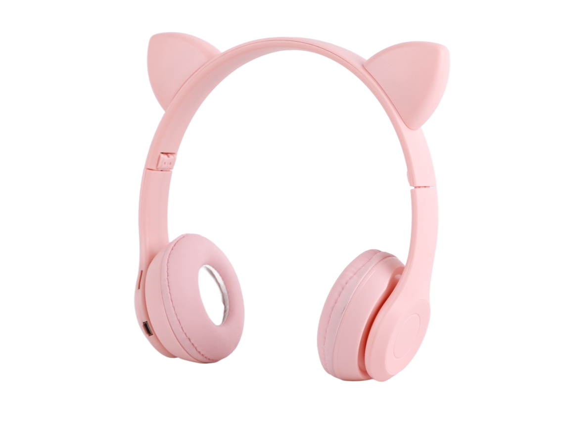 Fones Bluetooth LAXISCREED Orelha Gato Brilhante P47m