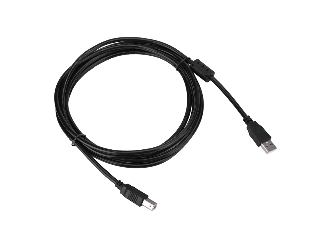 Cabo De Dados De Impressora Usb2.0 Tipo A Para B De Alta Velocidade Estável 2,72m