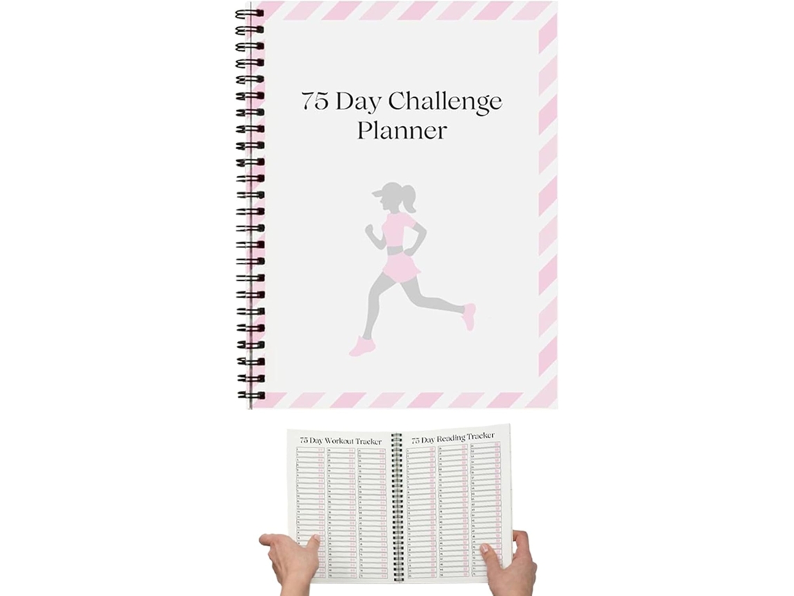 Diário Escolar De 75 Dias, Agenda Diária, Metas Motivadoras Portáteis Para Gerenciar Hábitos, Tempo, Tarefas
