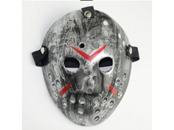 Máscara de terror do Jason Voorhees de Sexta-Feira 13 para festas à fantasia e Halloween.