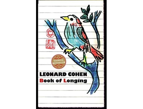 Livro Book of Longing de Leonard Cohen (Inglês)