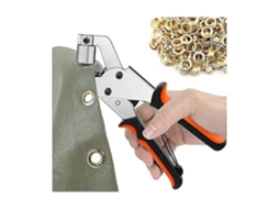 Conjunto De Ilhós 10 Mm Com 300 Unidades, Compatível Lonas. Alicate Para Incluído. -aquaforge