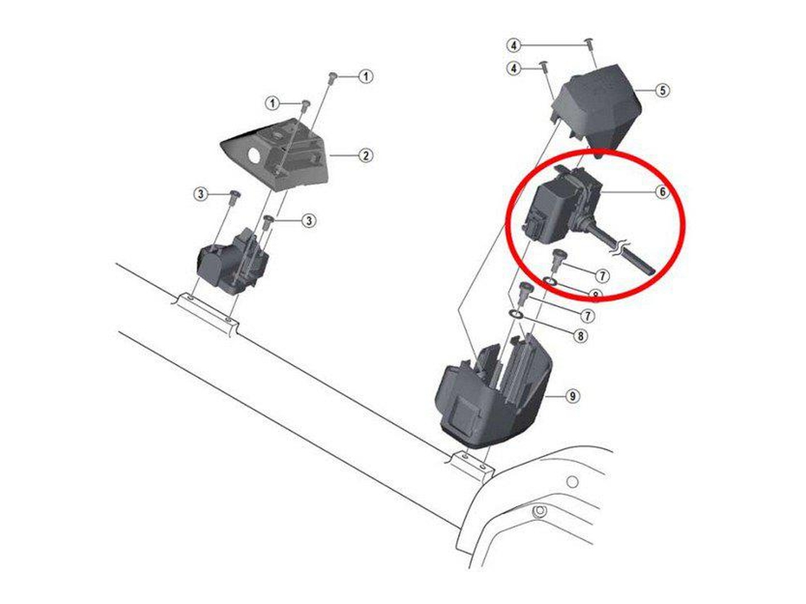 Shimano Connector And Battery Cable E-6010