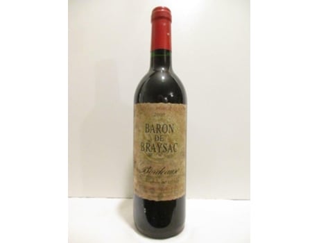 Vinho Tinto BARON DE BRAYSAC 2000 (75 cl - 1 unidade)