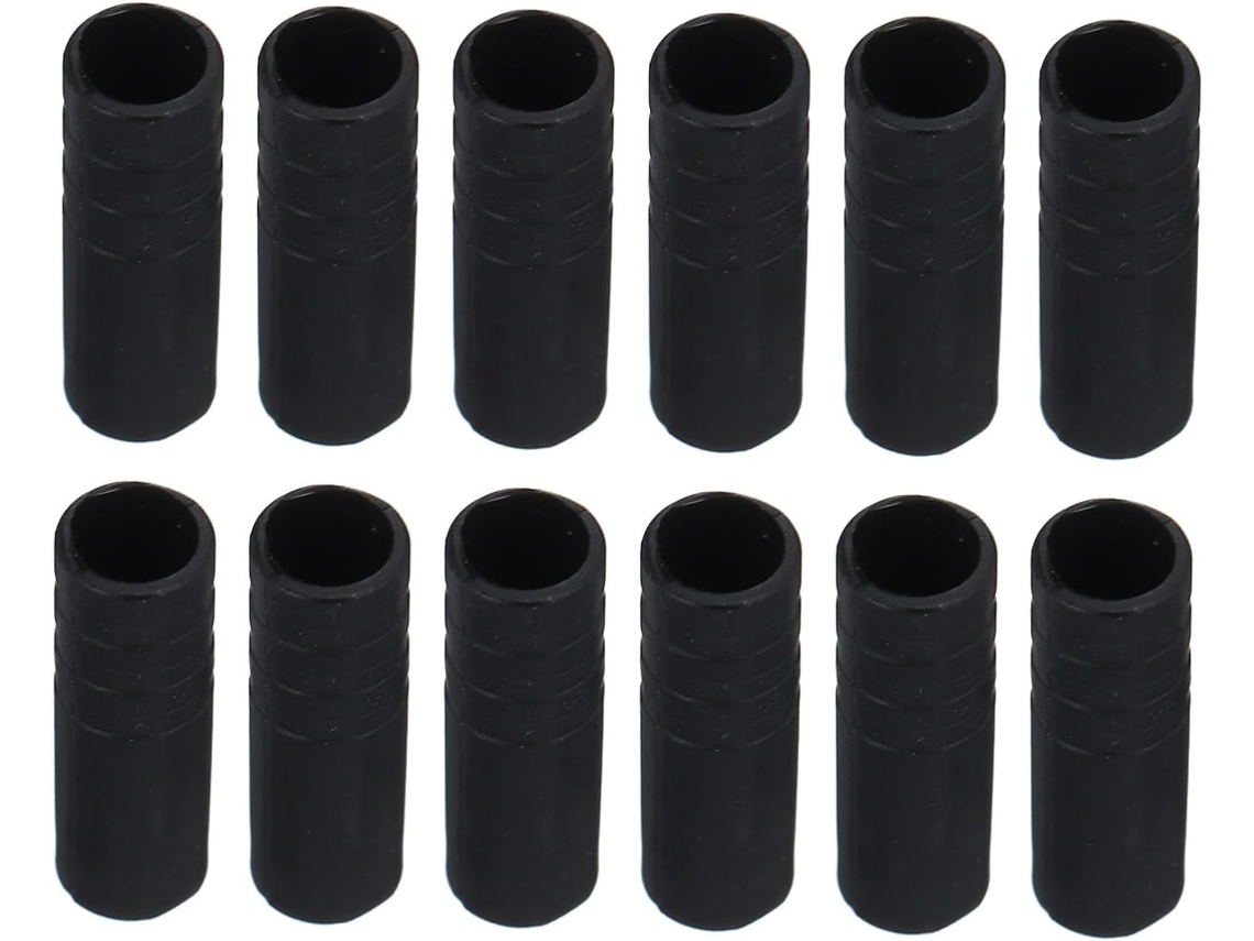 Com 100 Terminais De Cabo De Freio Para Bicicleta, Acessório De Proteção Em Plástico De 4 Mm, Compacto Para Manutenção Gokoco
