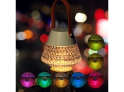 Luz Noturna Portátil de 2w para Uso Externo, Multicolorida BRILVIBERA (alça Laranja)