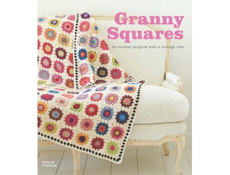 Livro granny squares de s pinner (inglês)