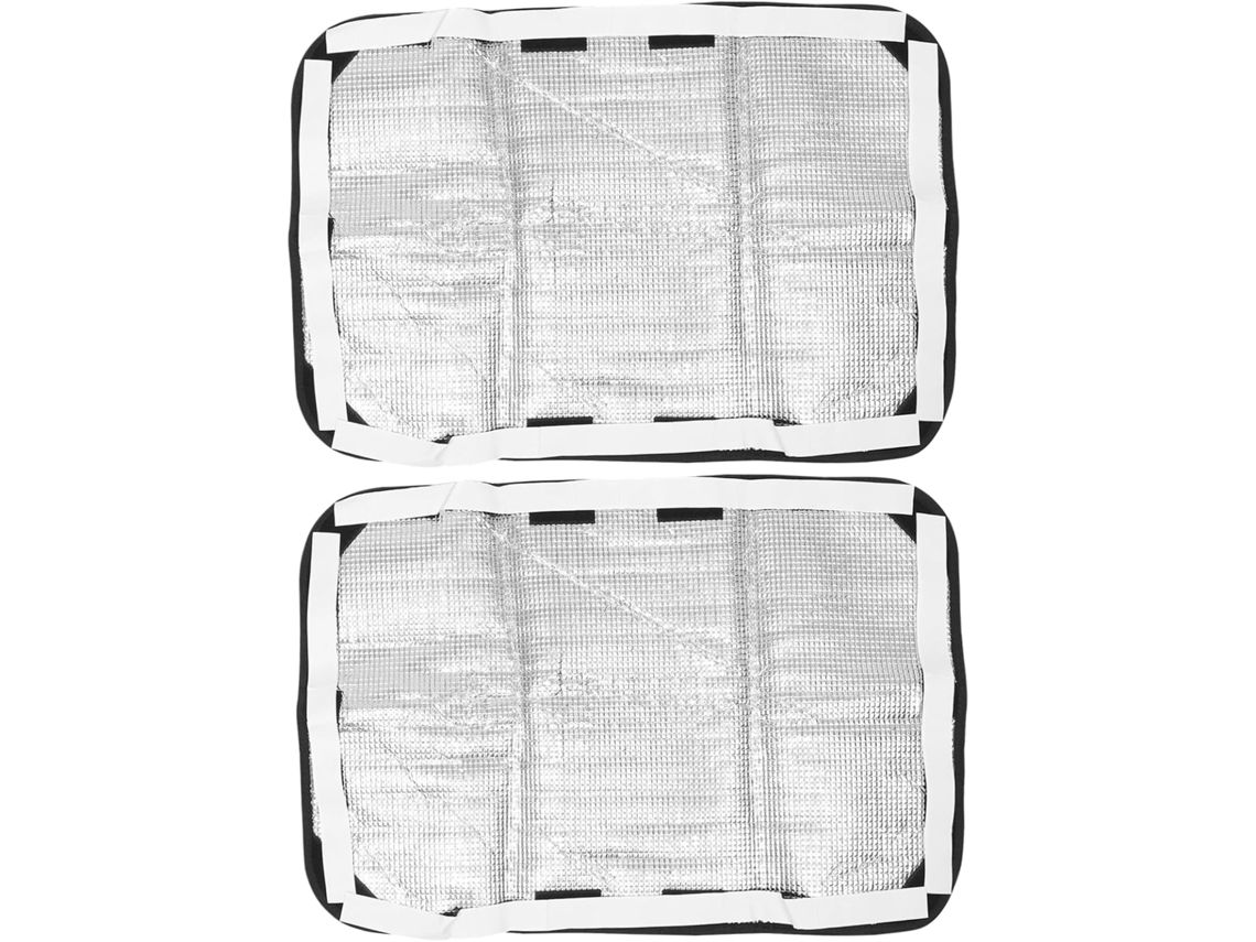 Conjunto De 2 Capas Para Janelas E Portas Para Camping, Bloqueio De Luz, Impermeáveis E Resistentes Aos Raios Uv.