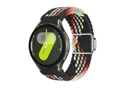 Bracelete para Samsung Galaxy Watch 5 silicone preto com fivela step (20mm) cinza XIAOMOYU (40mm)