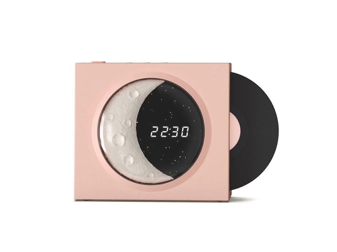Relógio De Vinil Com Alto Falante Sem Fio E Luz, Alto Falante Portátil Multifuncional, Presente De Aniversário Dgzd Olysi Shop