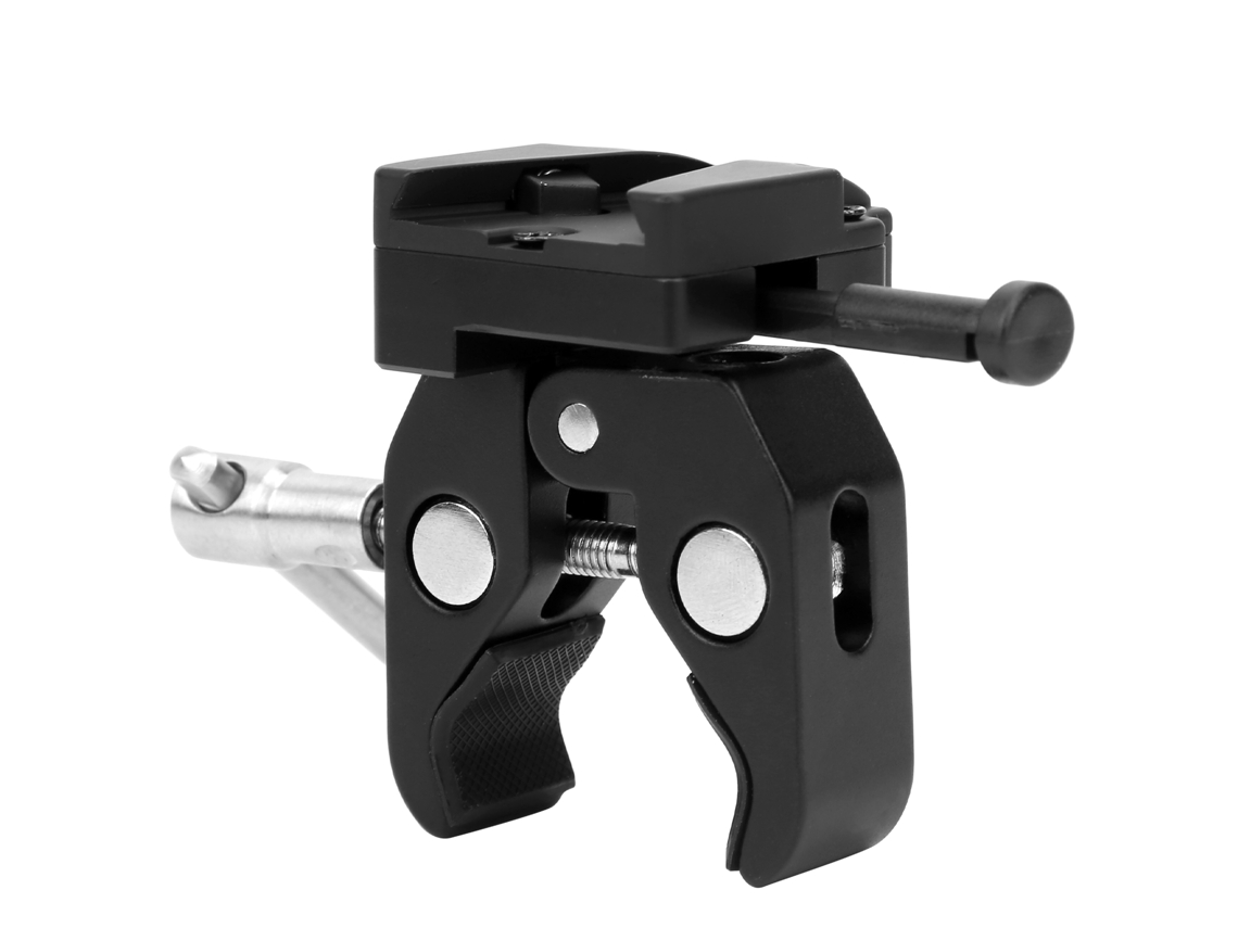 Camera V mount Battery Clamp Adapter Plate For Mounting To Lighting Stand Desktop LAXISCREED