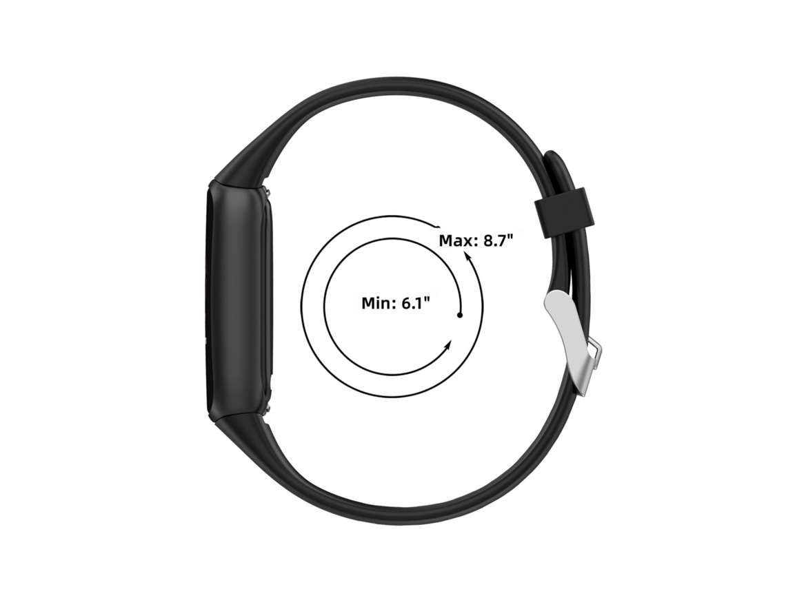 Pulseira de Silicone para Fitbit Luxe Alça Esportiva CHABERLU