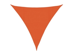 Toldo vela VIDAXL Laranja (4x4x4 m)