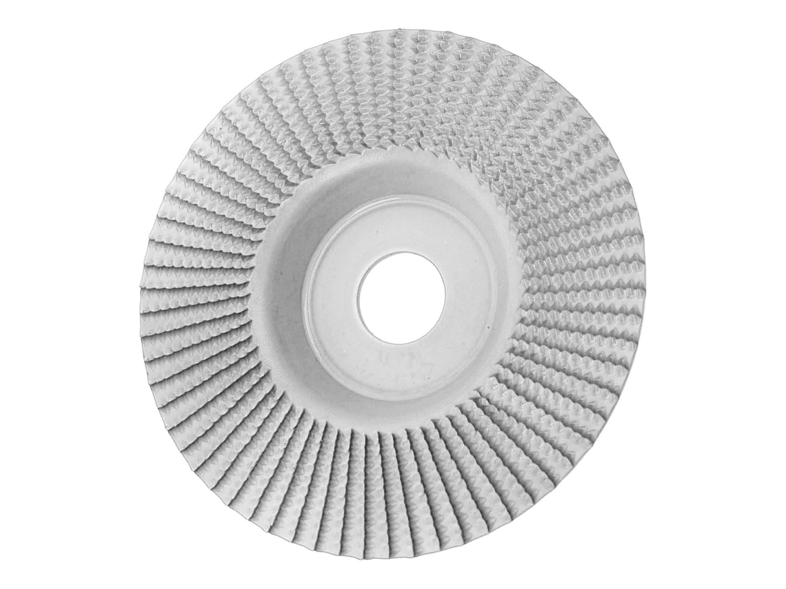 Roda de entalhe em madeira de 125 mm em carboneto de tungstênio, acessório para marcenaria, prata.