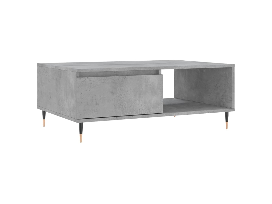 Coffee Table, Coffee Tables Vidaxl Cinzeto Madeira Processada (n/a)