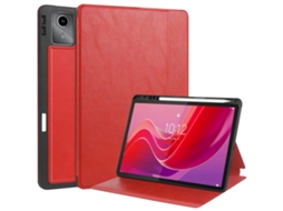 Capa Protetora Halinuia Para Lenovo Tab M11/xiaoxin Pad 11 2024 Estojo Inteligente De Couro Premium Liso