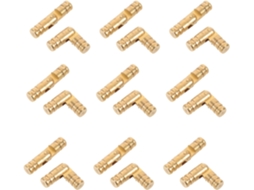 Fomiyes 30 Peças Dobradiças Cilíndricas Pequenas De Cobre, Ocultas, 5x22mm, Para Caixas De Embutir