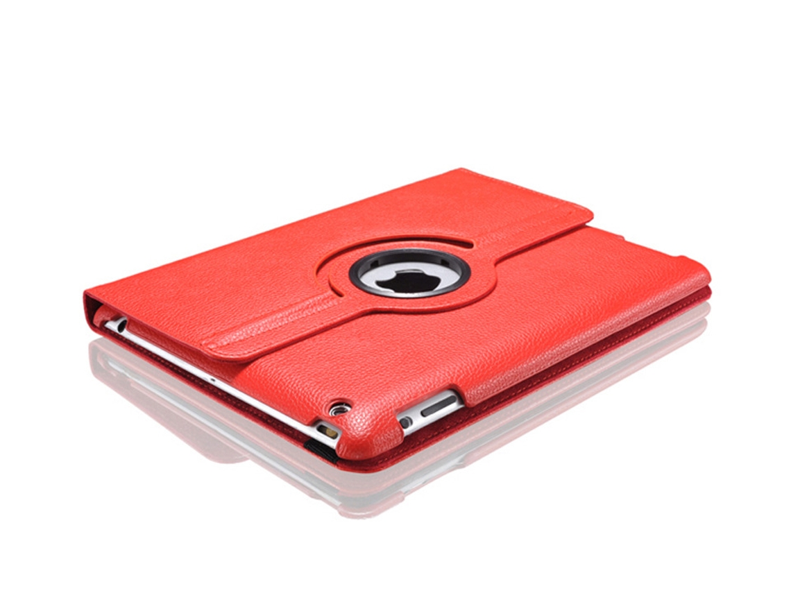 Capa Protetora Para Ipad Air 6, Giratória De Couro 9,7 Polegadas, Modelo Pro11 Com Estampa Lichia, 10,2 Polegadas. Tuotuo