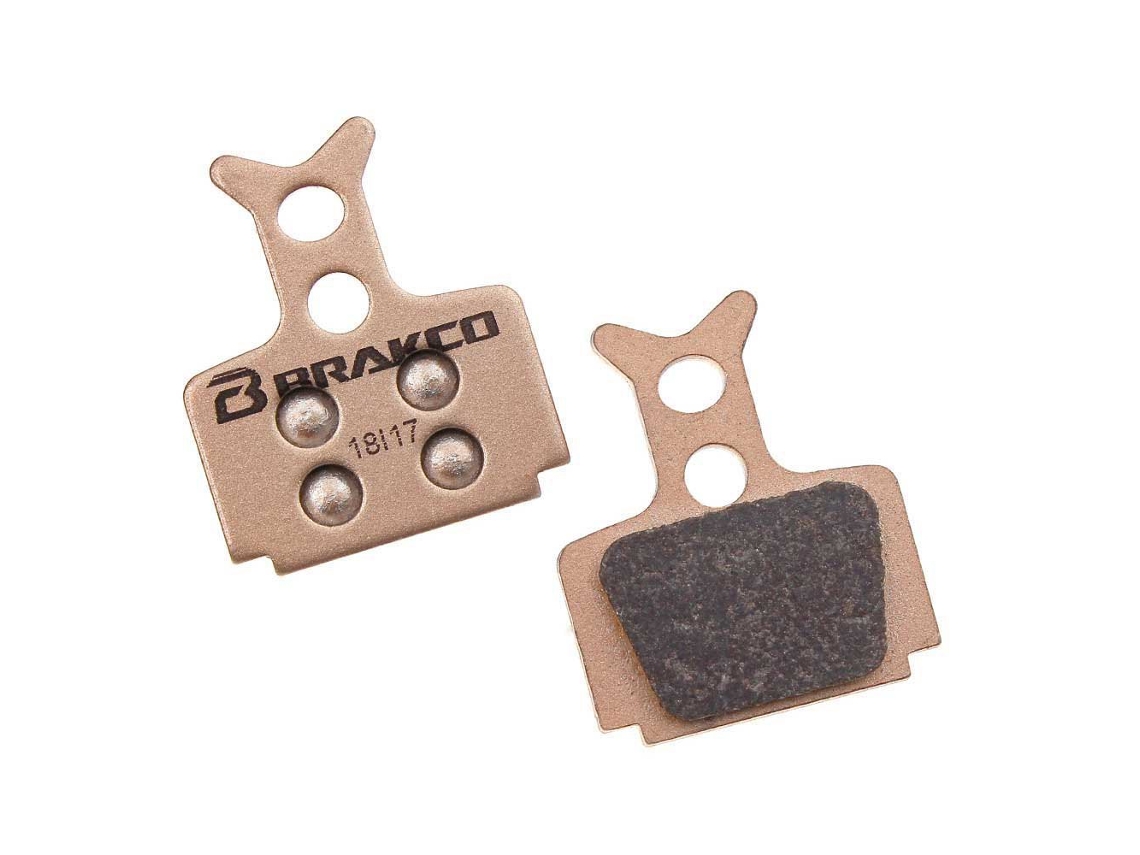 Pastilhas de Freio a Disco Sinterizadas Formula Cura/Mega/The One Fr/The One/R1/Rx Douradobrakco