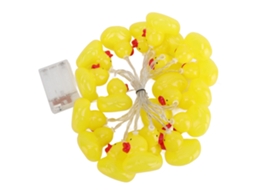 Luzes de Fita Led Patinho Amarelo para Natal e Festas