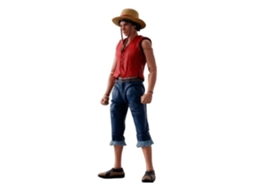 Figura De Ação One Piece S.h Figuarts Macaco D. Luffy Netflix 14 Cm Bandai Tamashii Nations