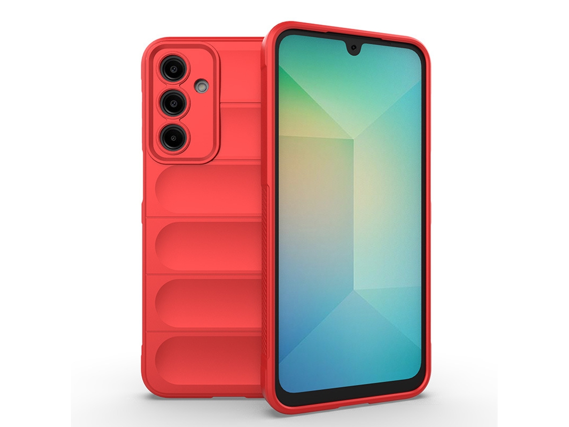 Adequado Para Capas De Celular Samsung, Esfoliante De Pele Anti-queda.vermelho Profundo - A32 5g