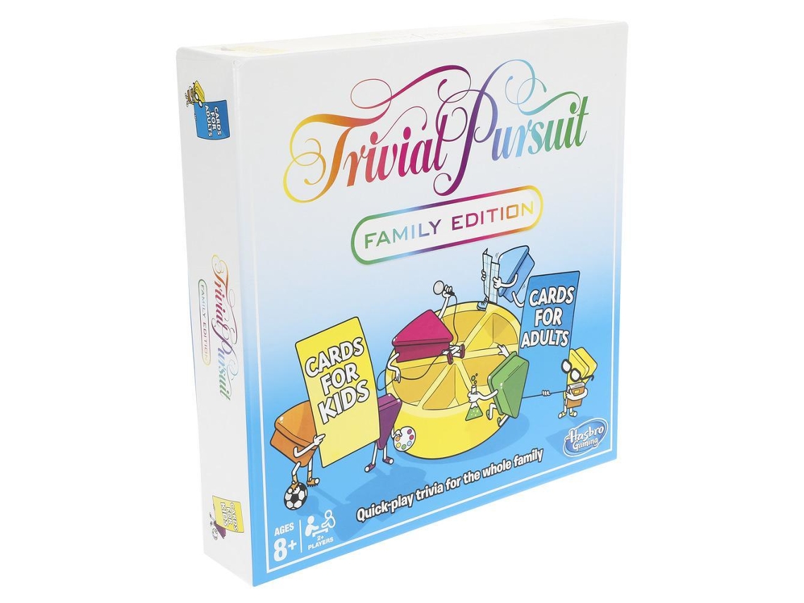 Jogo de tabuleiro HASBRO Trivia (8 anos)