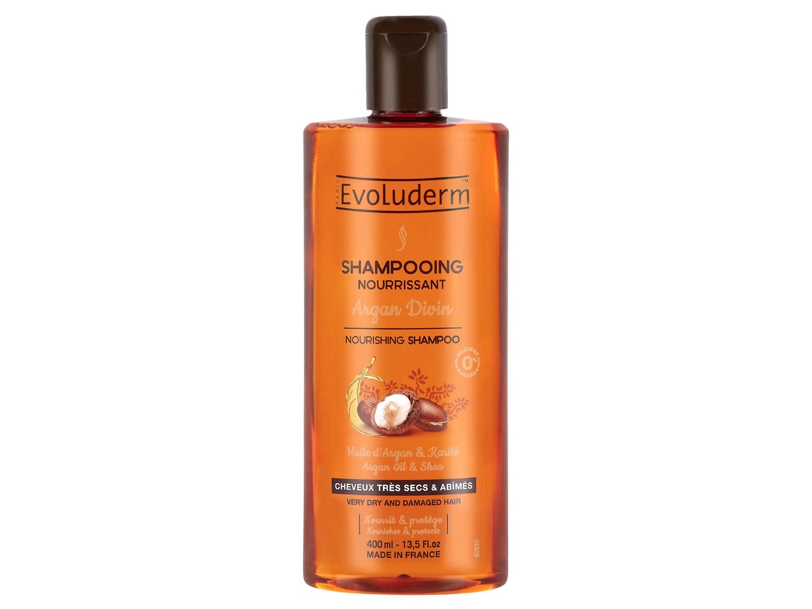 Champô Nutritivo para Cabelo Seco Argan Divin EVOLUDERM