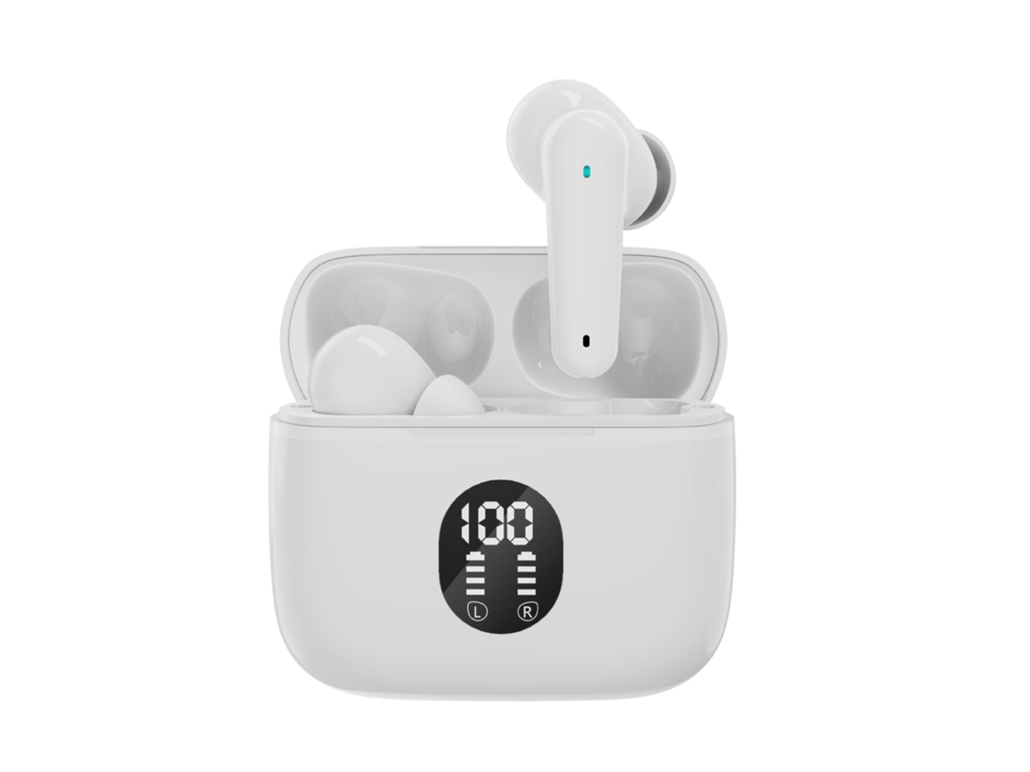 Auriculares Bluetooth True Wireless Redução De Ruído E Alta Qualidade De Som Branco