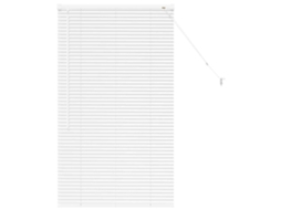 Conjunto 1 Persianas Venecianas Vidaxl Branco Alumínio (130 X 70 Cm)