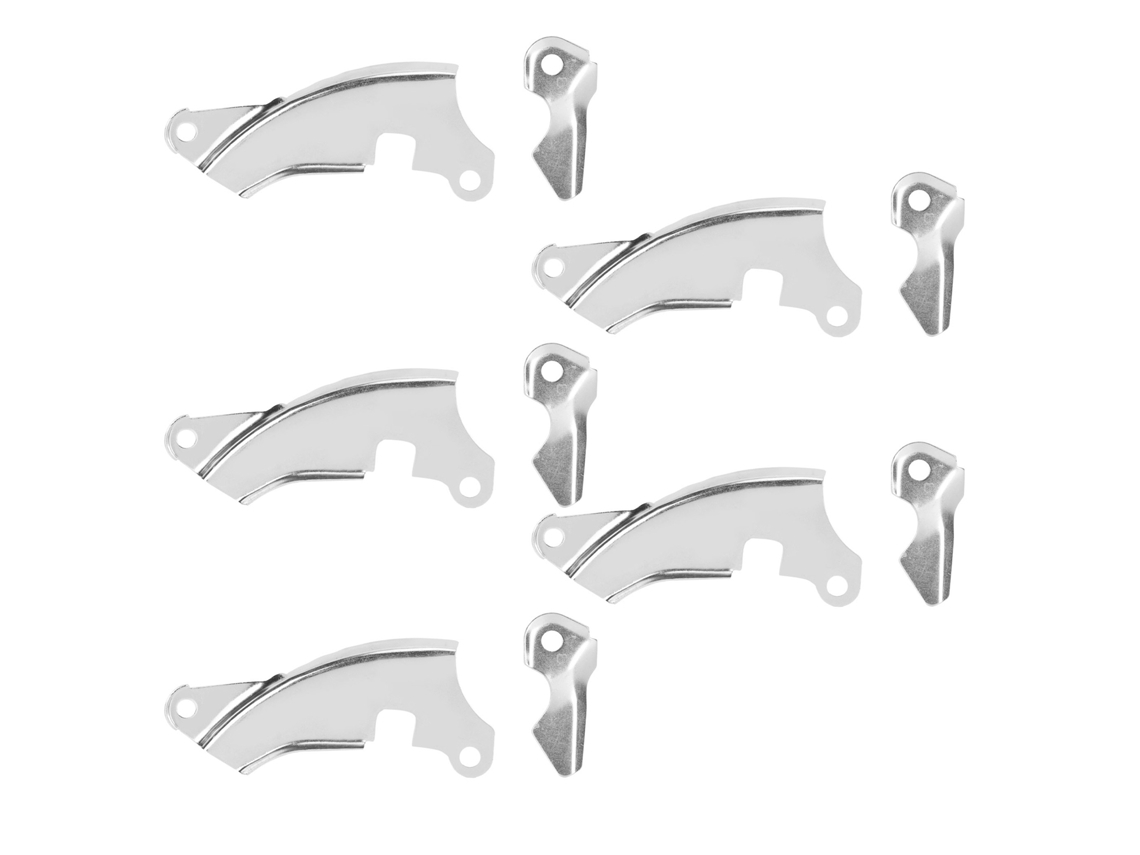5 conjuntos de placas laterais bipartidas para motor Primerox, para geradores 168f, gx160/170f, 2-3kw