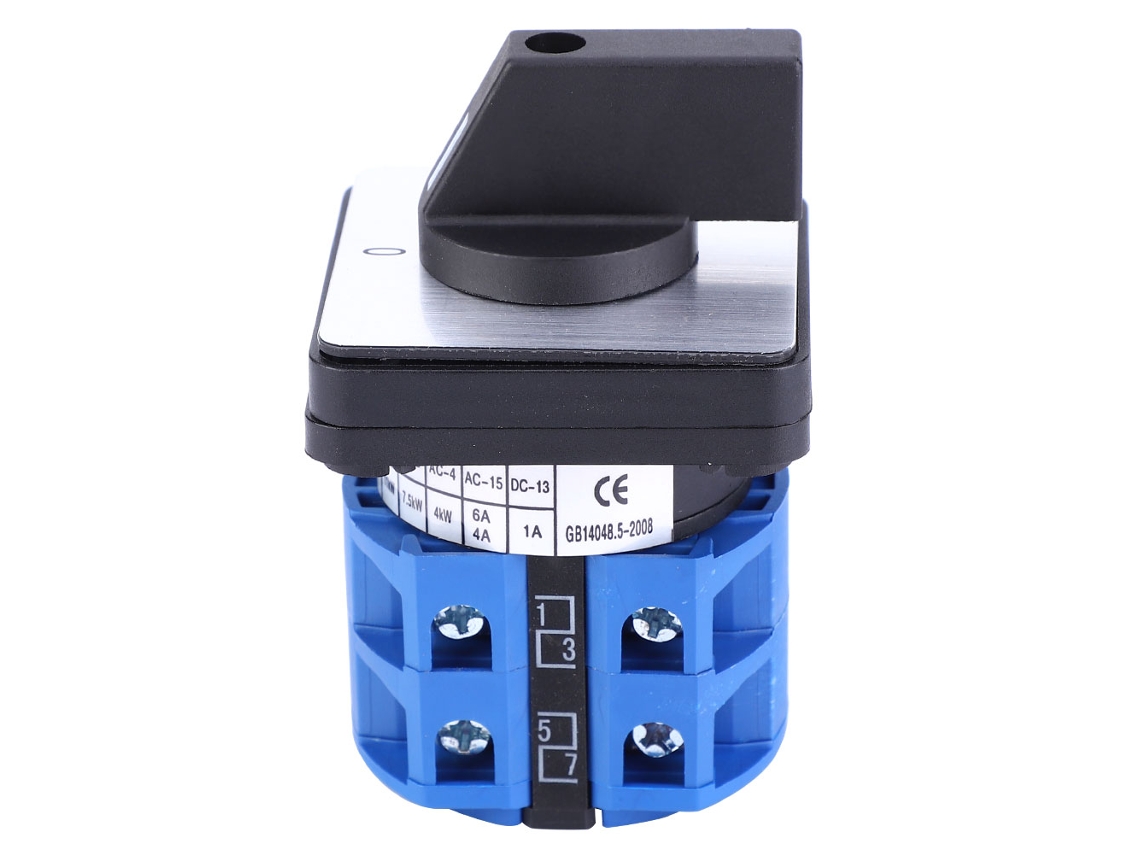 Interruptor Universal Berm Bem28 25 2 C04, 690 V, 25 A, Com 2 Posições E Função Rotativa