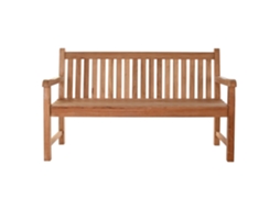 Banco de Teca para 3 Lugares (150x55x90cm) ALEXANDRA HOUSE LIVING