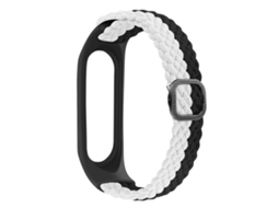 Pulseira Trançada Listrada Para Xiaomi Mi Band 6/5