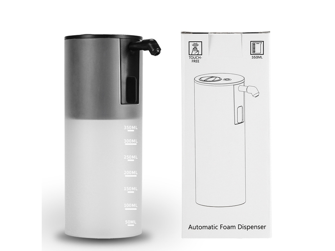 Dispensador de Sabão em Espuma Automático com sensor infravermelho, 350ml para cozinha e banheiro | S/MARCA