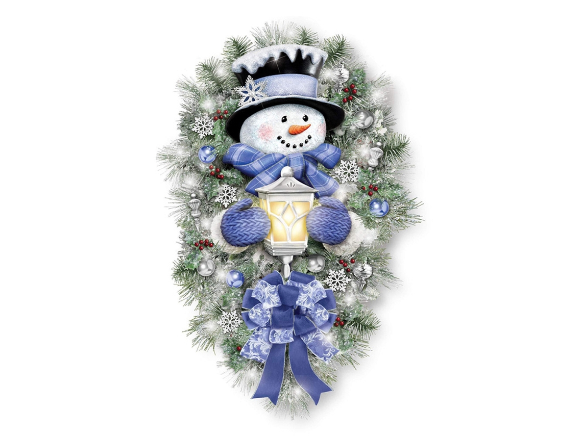 Adesivos de natal removíveis boneco de neve decorativos para janela parede vidro porta vitrines PVC 60x45cm