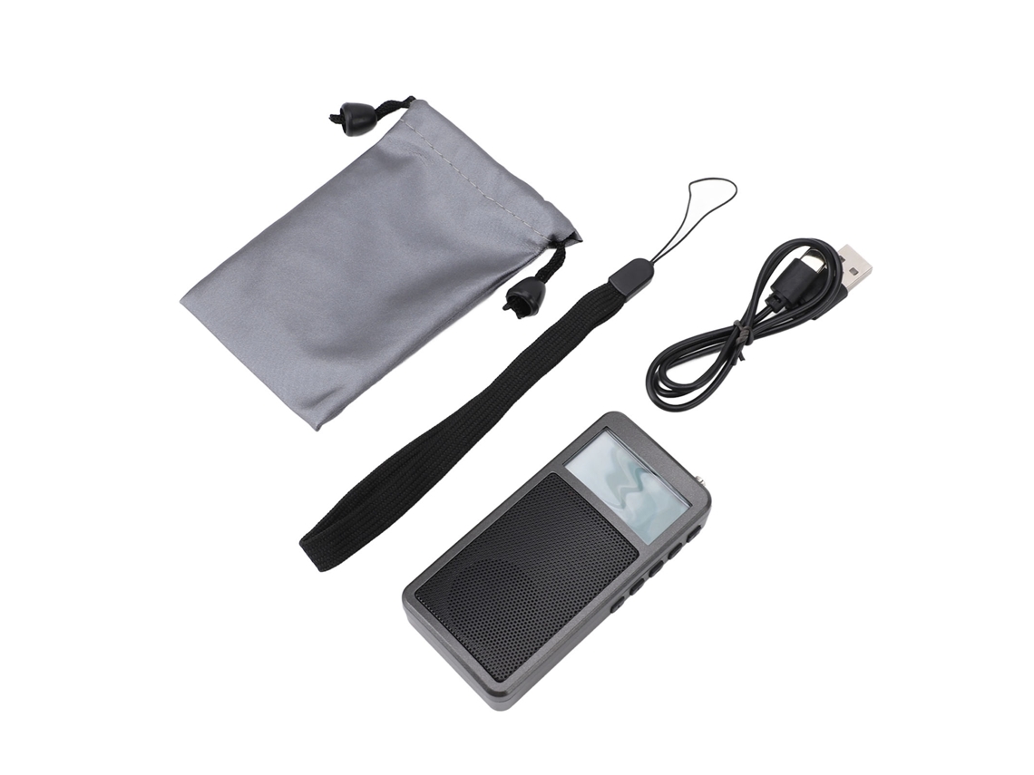 RÁDIO PORTÁTIL Mali Bluetooth com FM multifuncional para interior e exterior caminhada camping