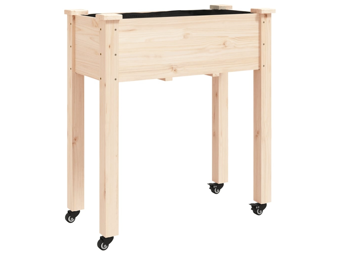 Planter, Planters Vidaxl Marrom Madeira (71 X 37 X 80 Cm)