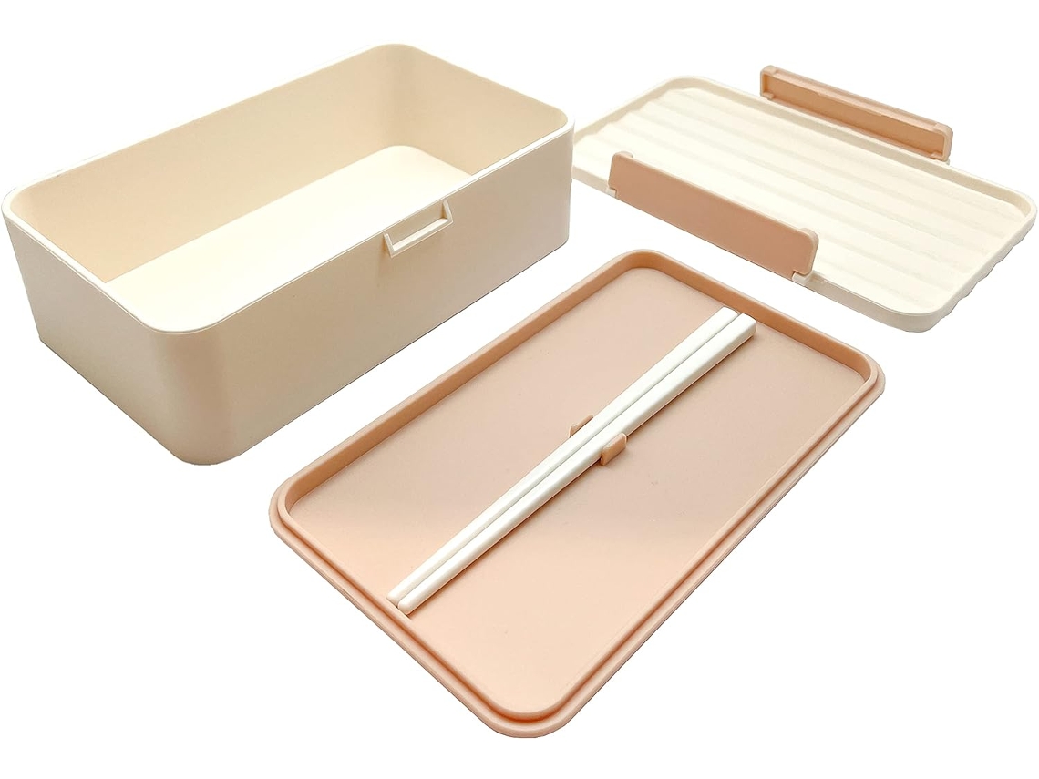 Marmita Microondas Creme, Caixa Almoço Hermética DUREFORWARD