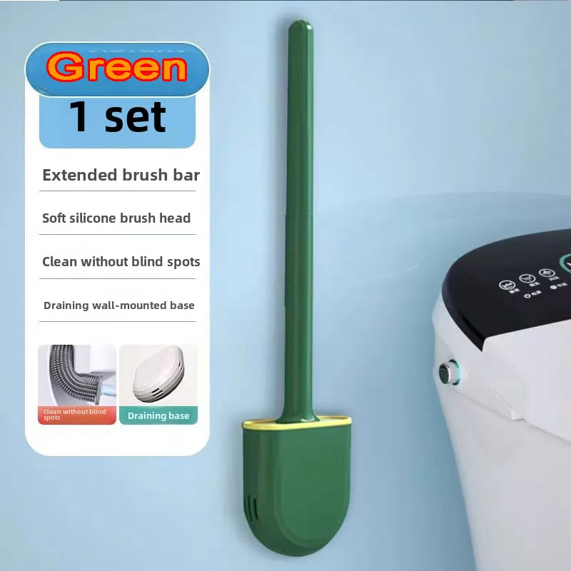 Escova Sanitária AQUAFORGE de Silicone para Parede com Instalação Fácil