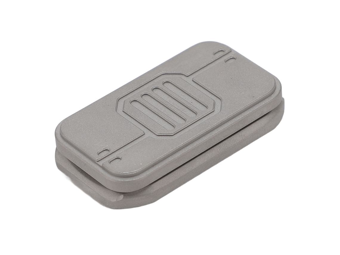Mali deslizante Háptico de Metal em Aço Inoxidável Brinquedo Portátil Push Card Slider