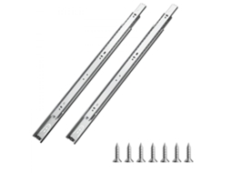 Conjunto De Corrediças Laterais Para Gavetas 50 Cm Com Capacidade De 45 Kg Tekmaquinas