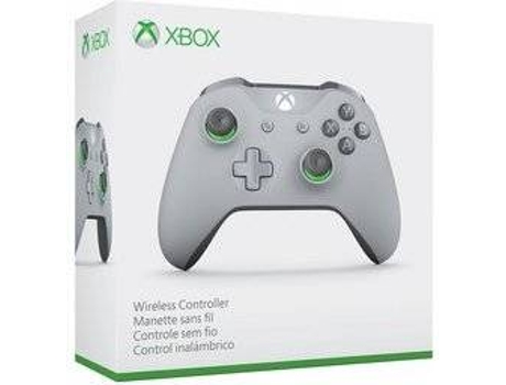 Comando XBOX ONE Emea Cinzento e Verde (Wireless)