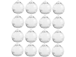 Conjunto De 12 Pingentes De Vidro Transparente Para Lustre, Ideais Para Decoração De Casamentos E Como Peça Decorativa Na Parede.