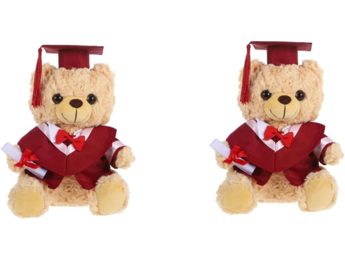 Conjunto De 2 Bonecos Pelúcia Para Formatura Com Design Confortável,
