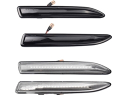 Conjunto De 2 Piscas Led, Luzes De Sinalização Lateral Dinâmicas Com Pisca Sequencial Para Ford Mondeo 4 Mk4 Ba7
