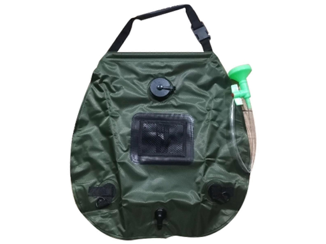 Chuveiro Solar Portátil, Chuveiro De Acampamento Aquecido Solarmente, Compacto E Fácil De Usar. Olysi Shop