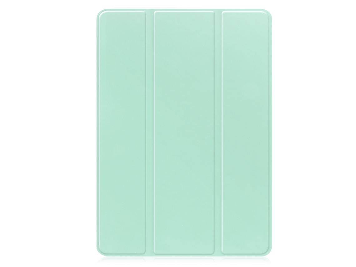 Capa Para Samsung Galaxy Tab S9 Plus Sm-x810 12.4 Polegadas Com Ranhura Para Caneta Verde Menta